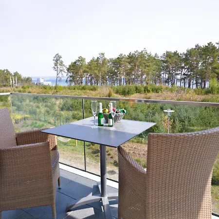 Duenenresidenz Prora - Ferienwohnung Mit Meerblick, 1 Schlafzimmer Und Balkon Np-212 Binz Exterior photo
