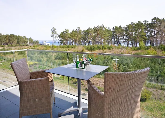 Duenenresidenz Prora - Ferienwohnung Mit Meerblick, 1 Schlafzimmer Und Balkon Np-212